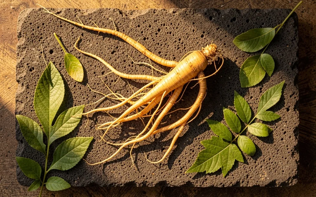 Ginseng root specimen